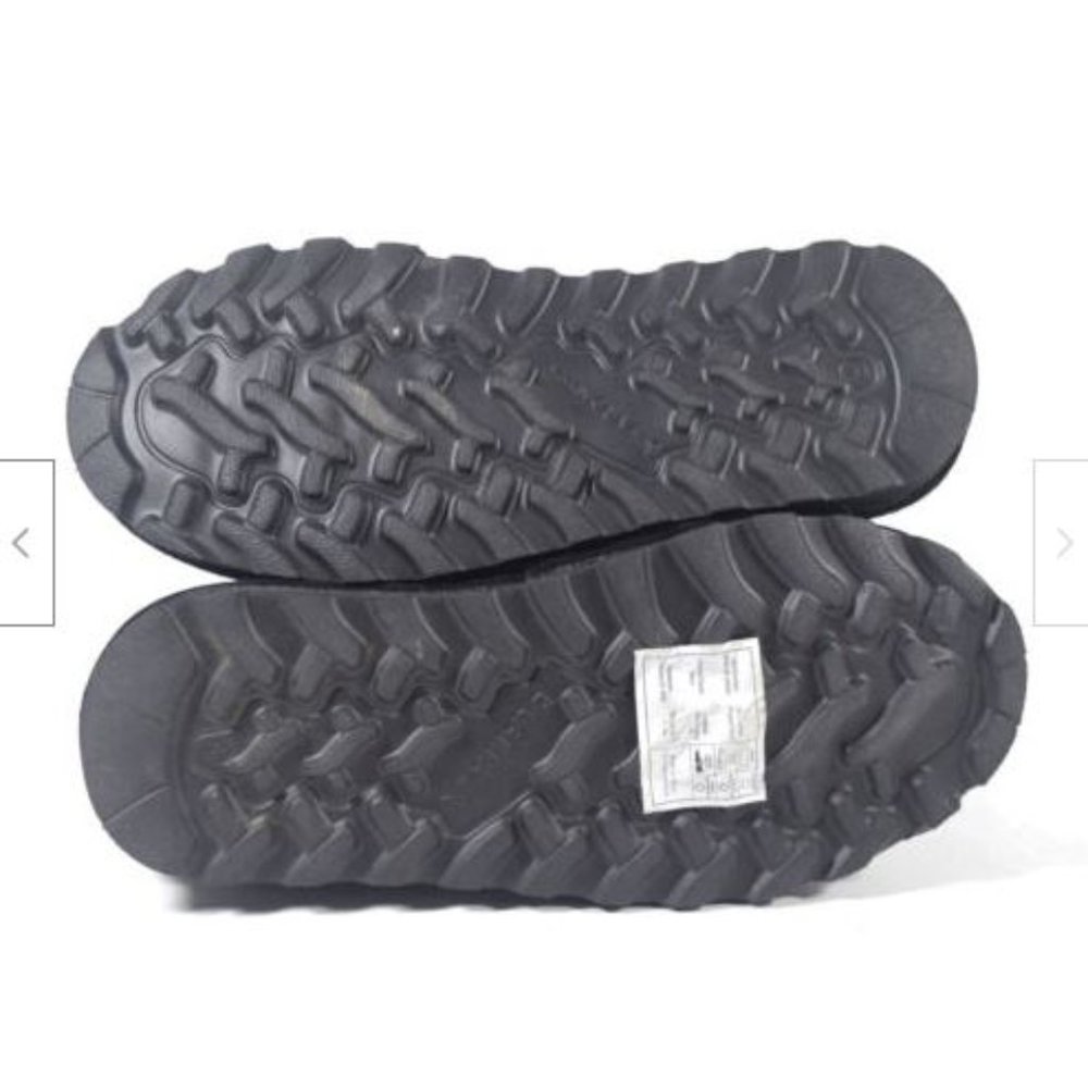 Bearpaw Elle Youth Black Suede Wool Blend Lining Pull On Calf Boot Sz 4 - Picture 5 of 5